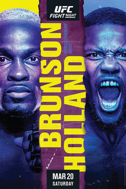 UFC on ESPN 21: Brunson vs. Holland (2021) poster