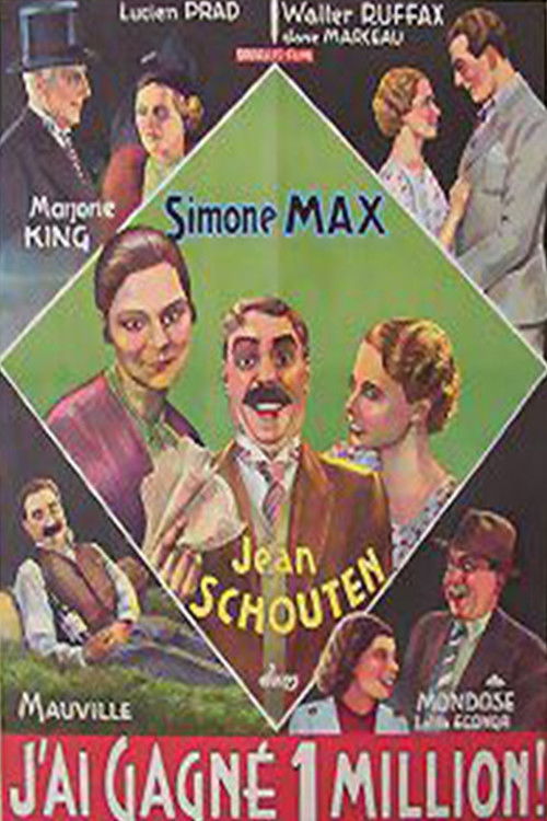 J'ai gagné un million (1936) poster