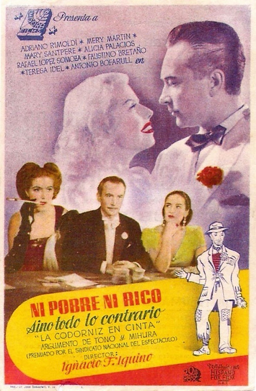 Ni pobre, ni rico, sino todo lo contrario (1944) poster