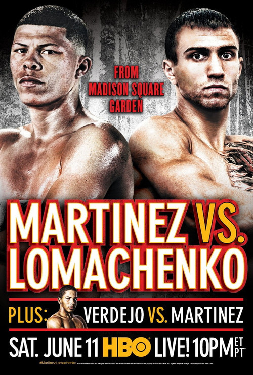 Roman Martinez vs. Vasyl Lomachenko (2016) poster