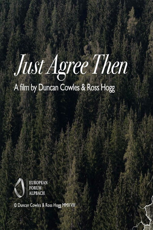 Just Agree Then (2019) poster