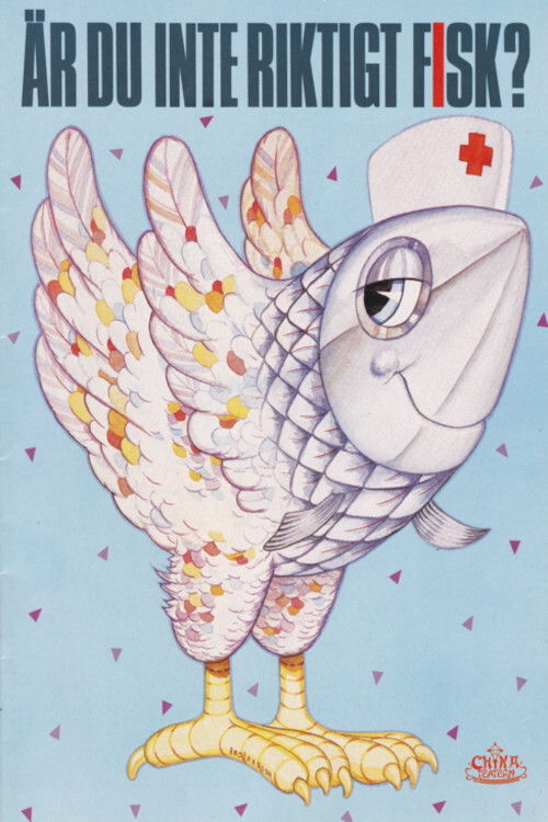 Är du inte riktigt fisk? (1989) poster