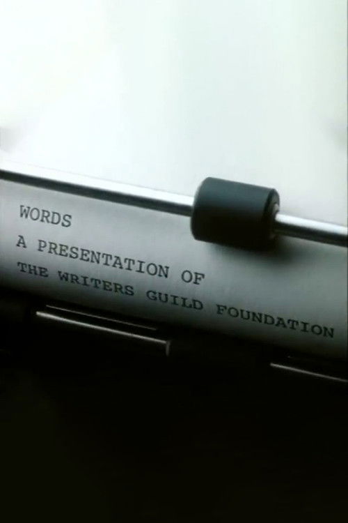Words (1987) poster