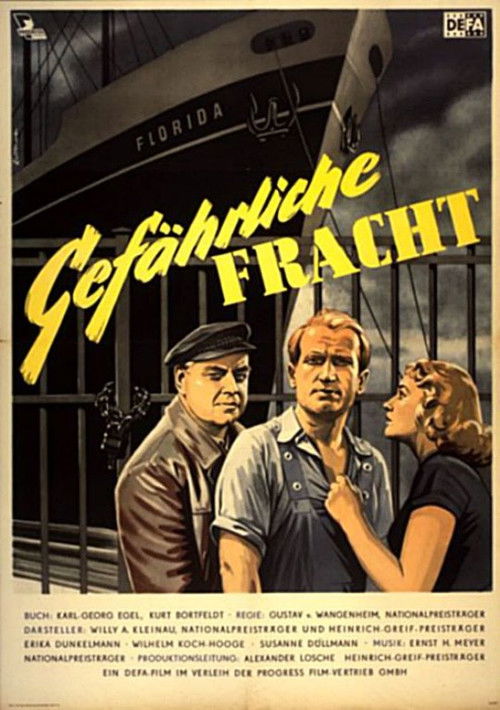 Gefährliche Fracht (1954) poster
