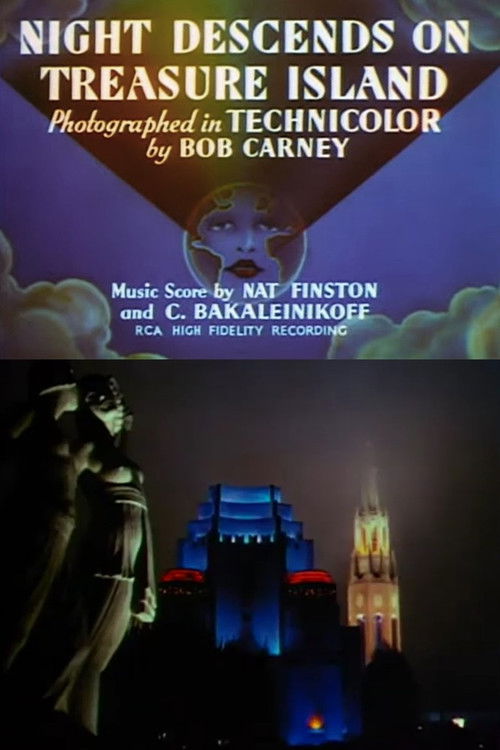 Night Descends on Treasure Island (1940) poster
