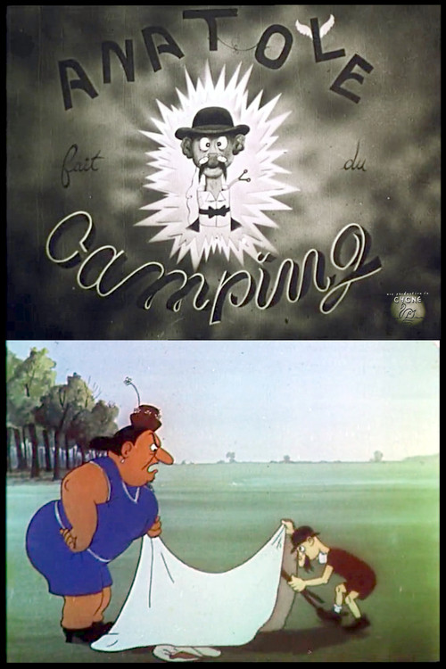 Anatole fait du camping (1947) poster