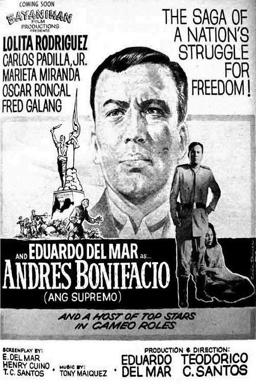 Andres Bonifacio Ang Supremo (1964) poster