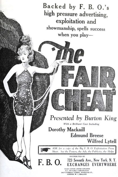 The Fair Cheat (1923) poster