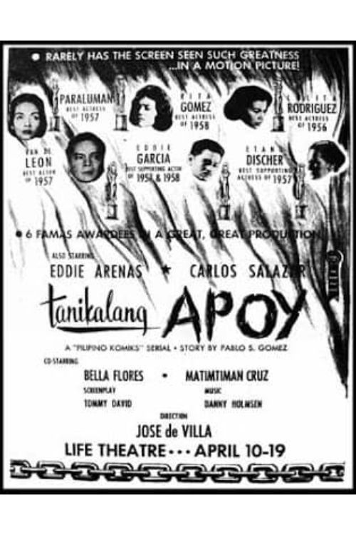 Tanikalang Apoy (1959) poster