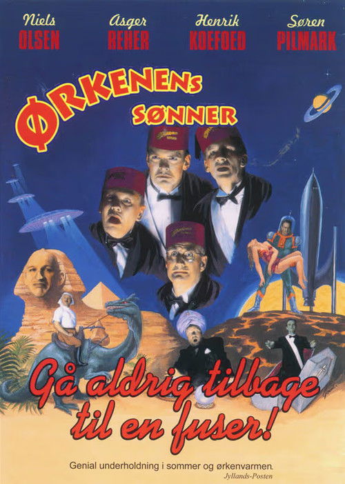 Ørkenens Sønner: Gå aldrig tilbage til en fuser (1997) poster