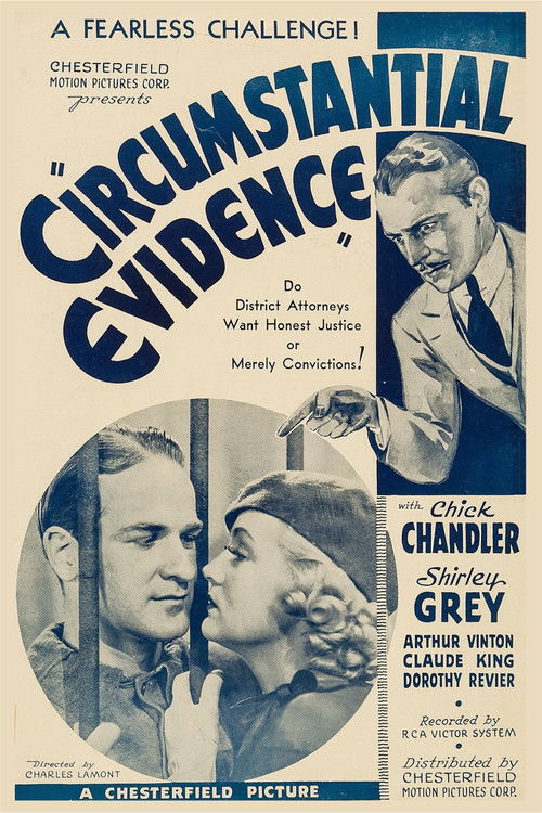 Circumstantial Evidence (1935) poster