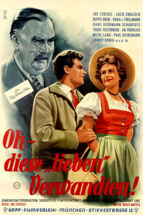 Oh, These Dear Relatives (1955) poster