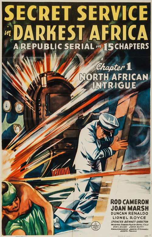 Secret Service In Darkest Africa (1943) poster