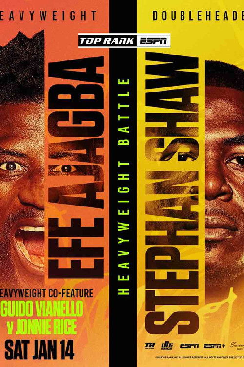 Efe Ajagba vs. Stephan Shaw (2023) poster