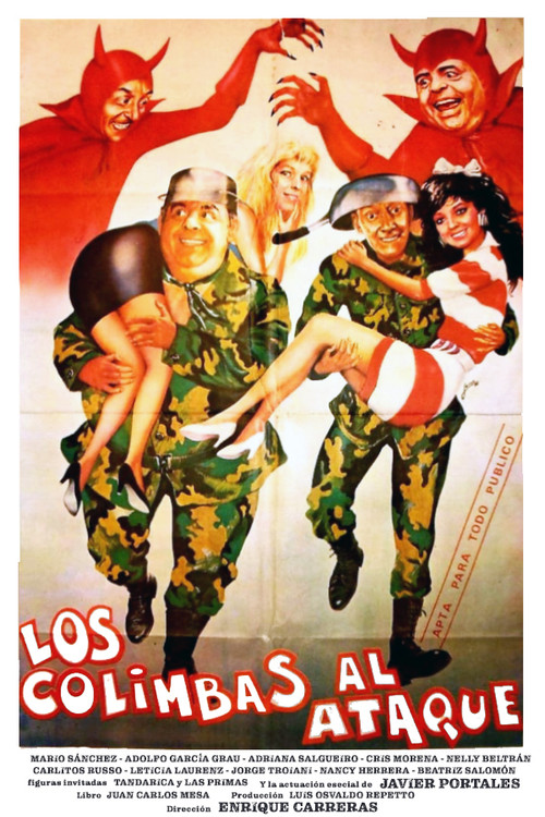 Los colimbas al ataque (1987) poster
