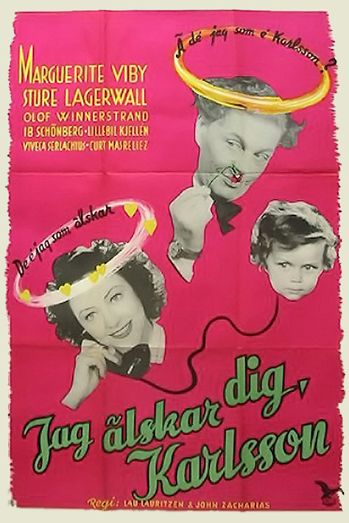 I Love You Karlsson (1947) poster