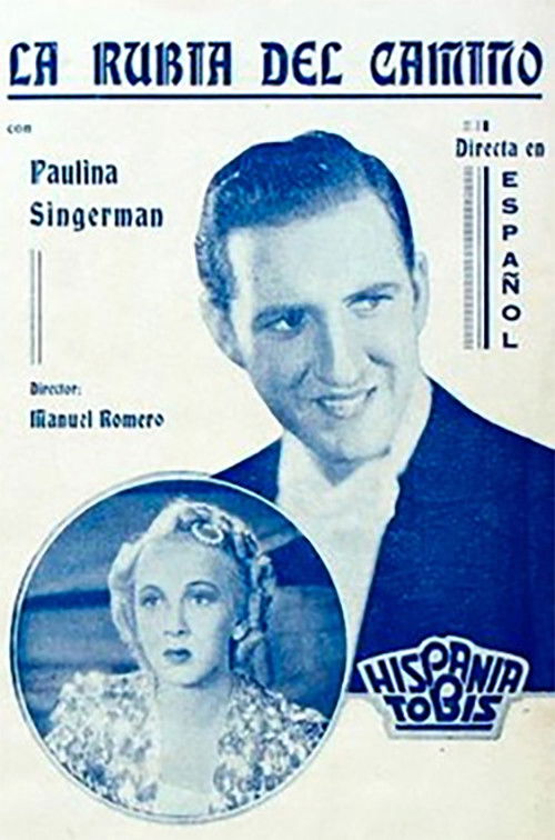 The Blonde on the Road (1938) poster