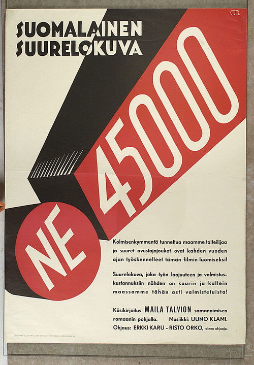 Ne 45000 (1933) poster