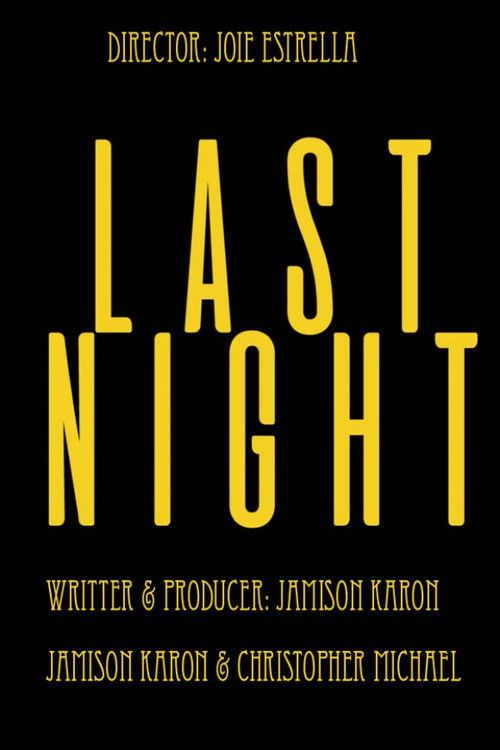Last Night (2016) poster