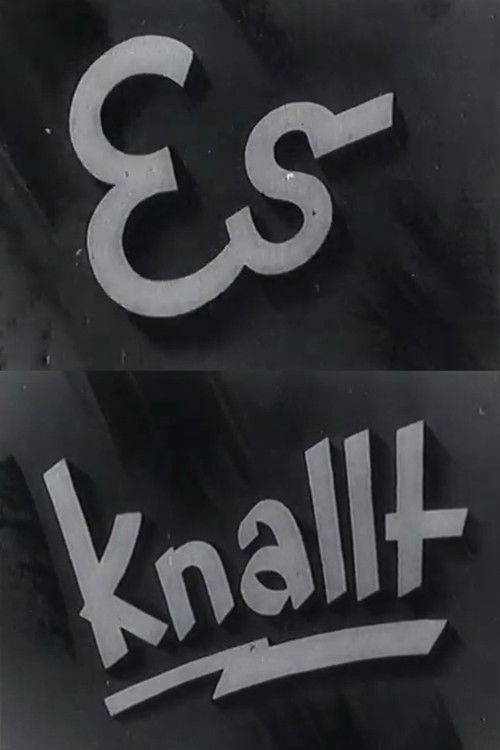 Es knallt (1934) poster