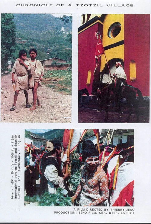Chroniques d'un village tzotzil (1992) poster