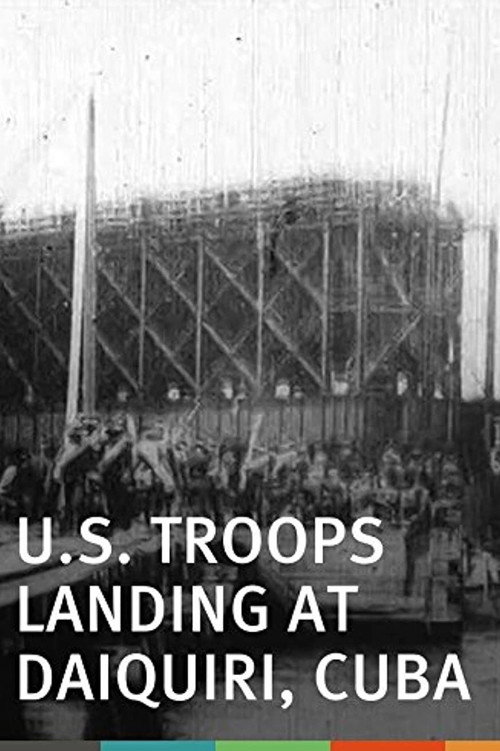 U.S. Troops Landing at Daiquiri, Cuba (1898) poster