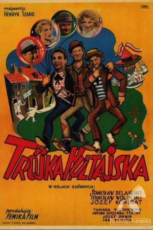 Trójka hultajska (1937) poster