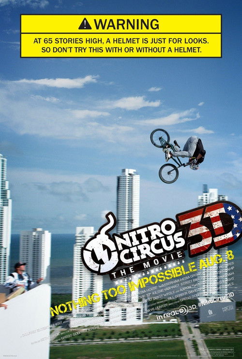 Nitro Circus 3D (2012) poster