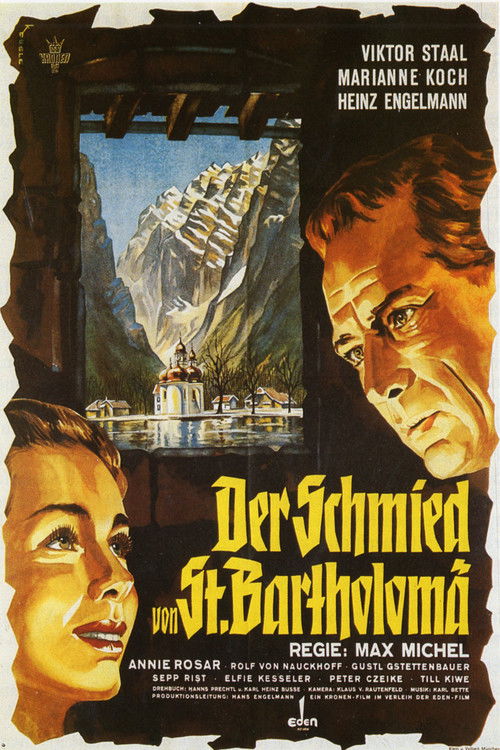 Der Schmied von St. Bartholomä (1955) poster