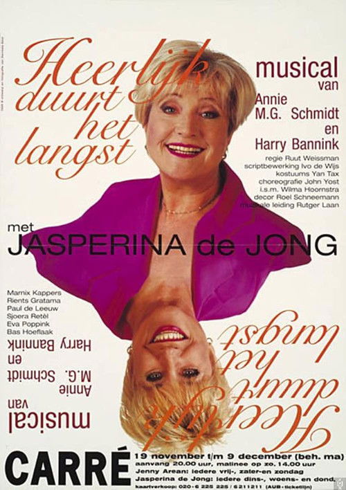 Heerlijk Duurt Het Langst (1998) poster