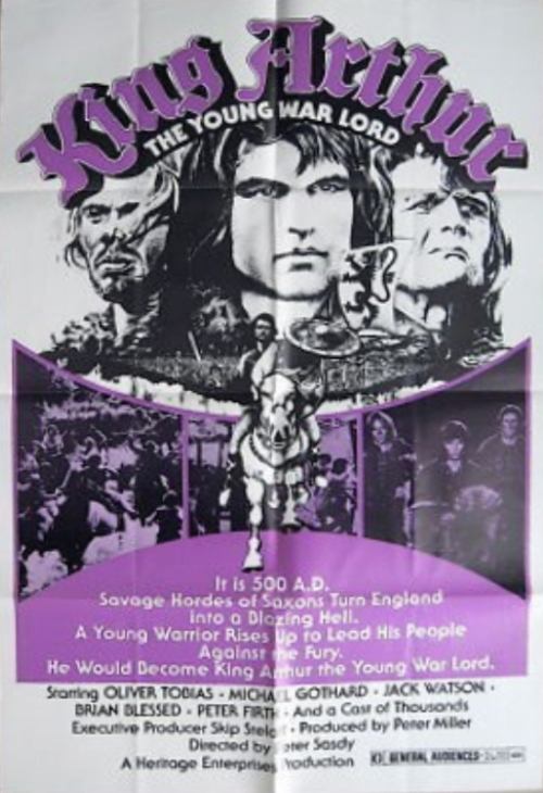 King Arthur, the Young Warlord (1975) poster