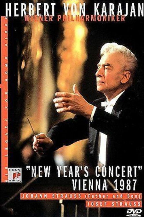 Herbert Von Karajan - New Year's Concert Vienna 1987 (1987) poster