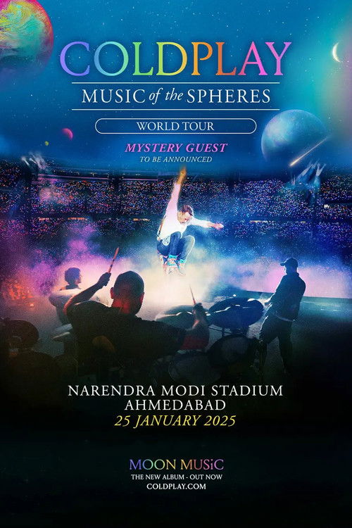 Coldplay - Live In Ahmedabad (2025) poster