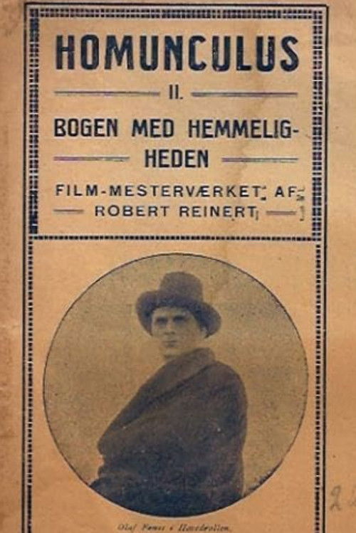 Homunculus, 2. Teil: Das geheimnisvolle Buch (1916) poster