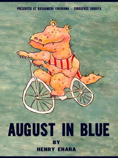 August in Blue (2025) poster