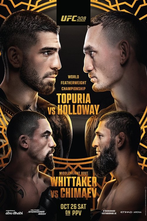 UFC 308: Topuria vs. Holloway (2024) poster