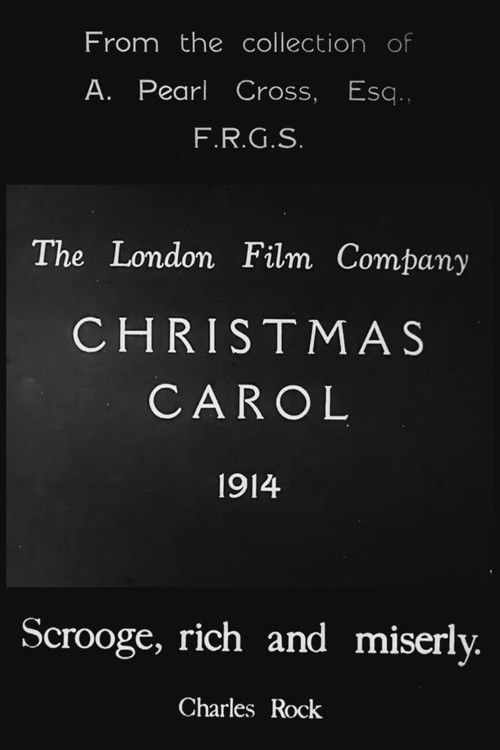 A Christmas Carol (1914) poster
