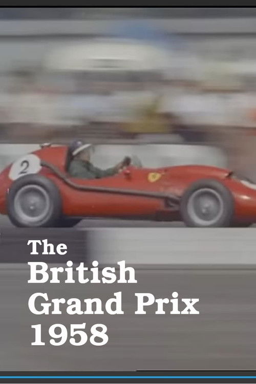 British Grand Prix 1958 (1958) poster