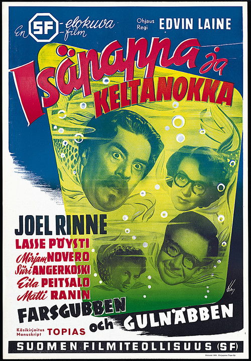 Isäpappa ja keltanokka (1950) poster