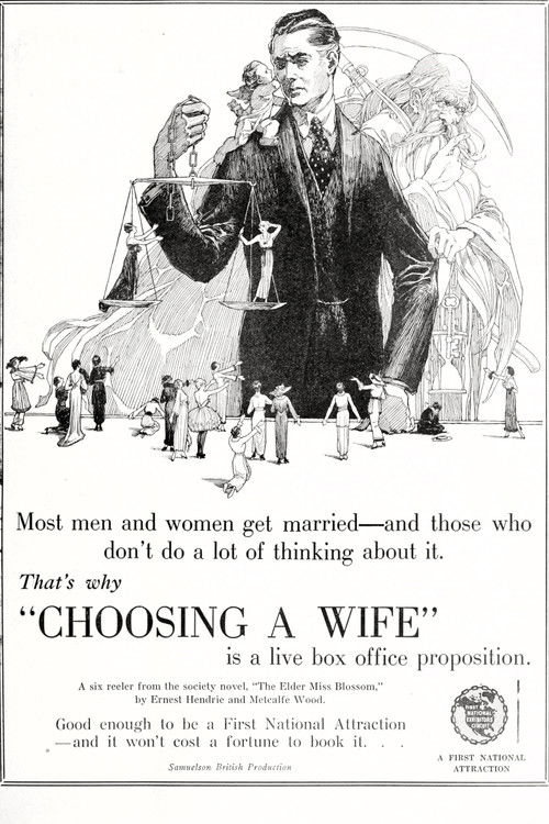 The Elder Miss Blossom (1918) poster