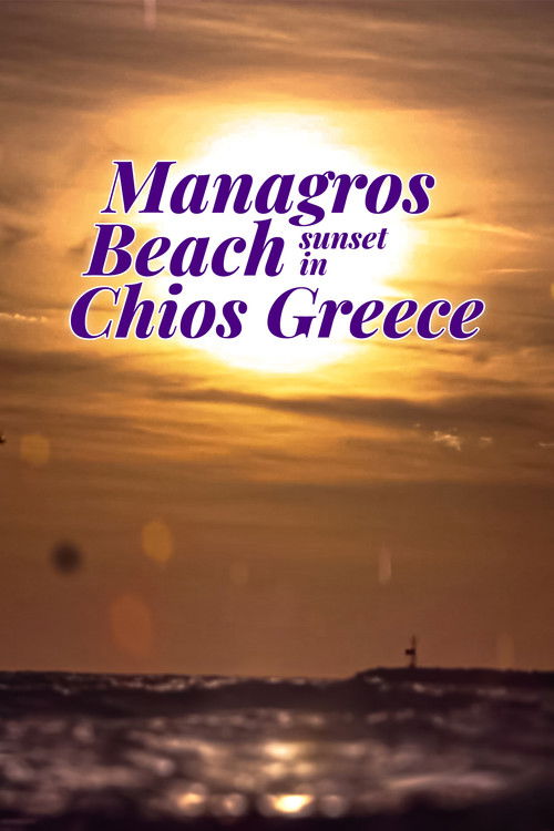 Managros Beach Sunset in Chios Greece (2023) poster