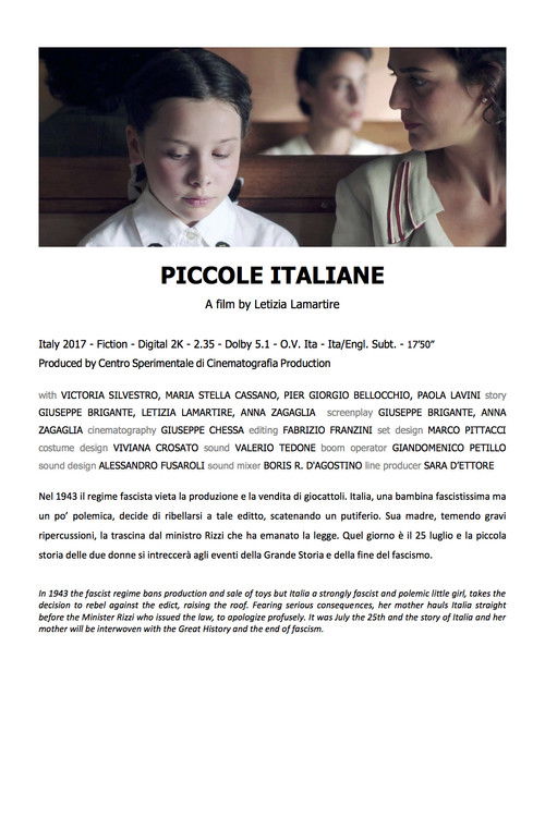 Little Italian Girls (2017) poster