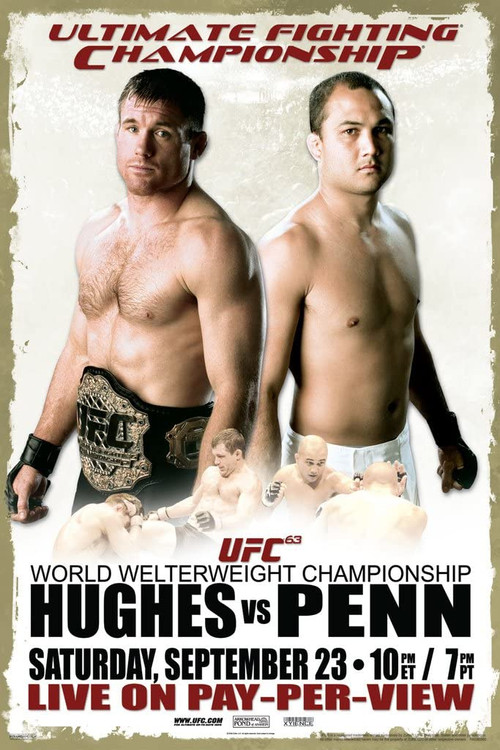UFC 63: Hughes vs. Penn (2006) poster