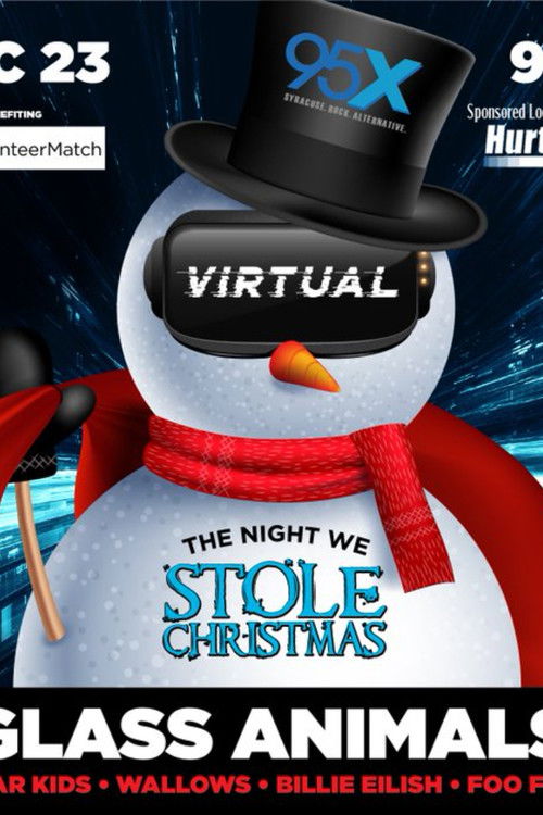 Glass Animals- The Night We Stole Christmas poster