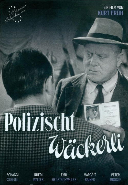 Polizischt Wäckerli (1956) poster