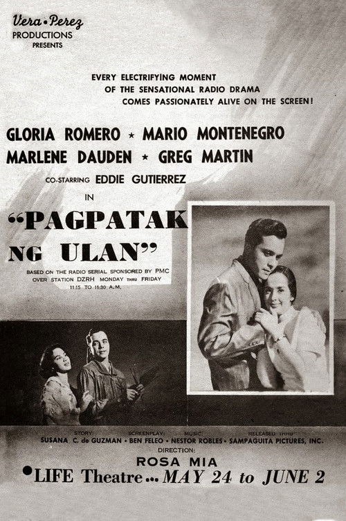 Pagpatak ng Ulan (1960) poster