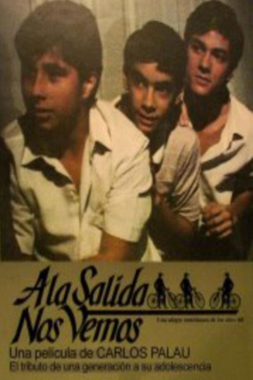 A la salida nos vemos (1986) poster
