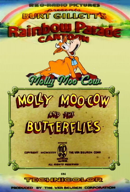 Molly Moo-Cow and the Butterflies (1935) poster