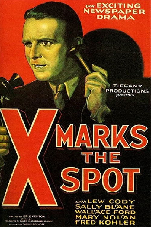 X Marks the Spot (1931) poster