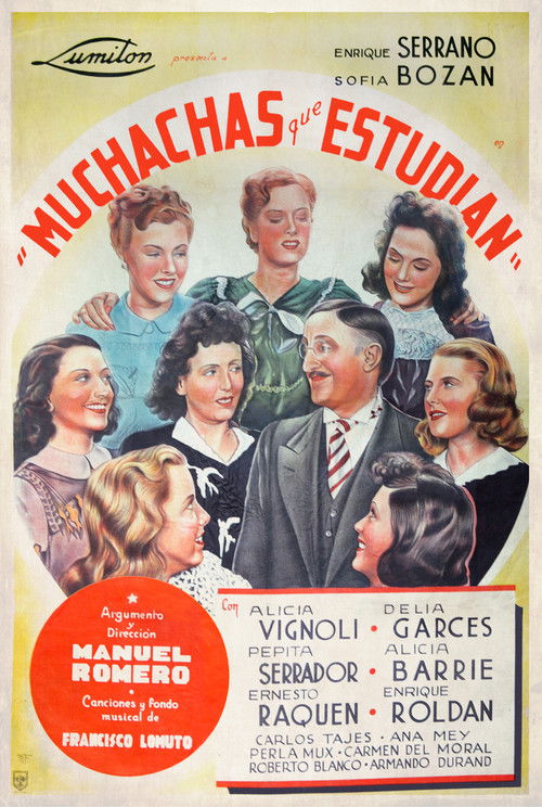 Muchachas que estudian (1939) poster